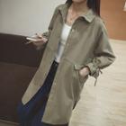 Plain Collared Coat