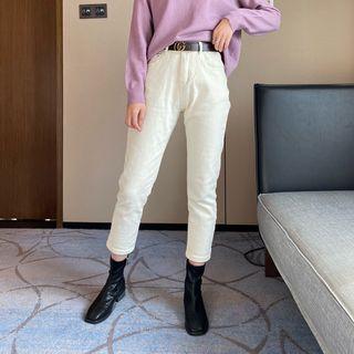 Slim-fit Crop Jeans