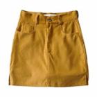 Mini Pencil Corduroy Skirt