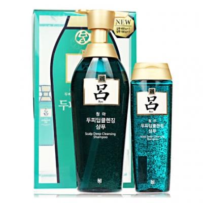 Ryoe - Scalp Skin Deep Cleansing Set: Shampoo 450g + 180g 2 Pcs