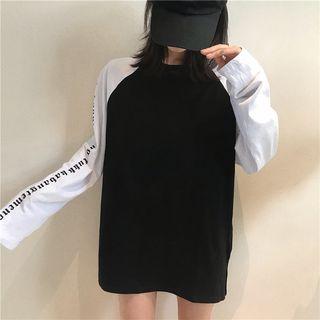 Loose-fit Raglan T-shirt As Shown In Figure - One Size