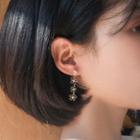 Non-matching Dangle Earring Silver Needle - As Shown In Figure - One Size