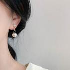 Faux Pearl Drop Earring 1 Pair - Pearl - One Size