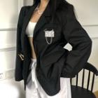 Zebra Applique Blazer