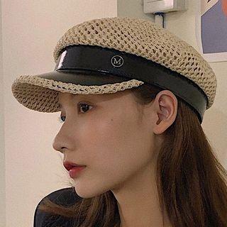 Eyelet Military Cap