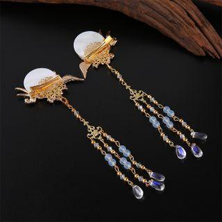 Bird Fringe Hair Clip