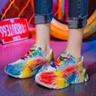 Tie-dyed Platform Sneakers