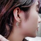 Gun Through & Through Earring