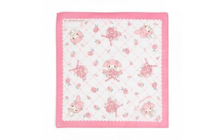 Sanrio My Melody Flower Handkerchief 1 Pc