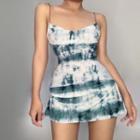 Colour Block Mini A-line Dress