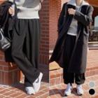 Drawcord Wide Jogger Pants