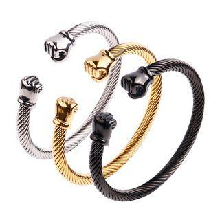Fist Steel Bangle
