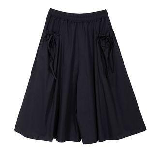 Drawstring Pocket Culottes