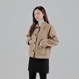 [lovb] Multi-pocket Boxy Jacket