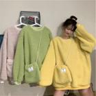 Fleece Sweatshirt / Crossbody Bag / Camisole Top / Set