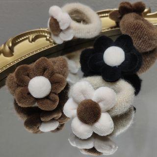 Flower Velvet Hair Tie