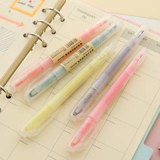Set Of 8: Double-tipped Highlighters