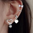 Rhinestone Bow / Heart Earring (various Designs)