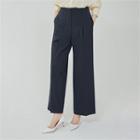 Seamless-waist Wide-leg Dress Pants