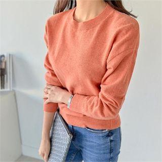 Crewneck Colored Lightweight Sweater