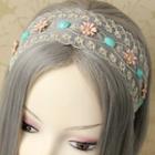 Flower Applique Lace Headband