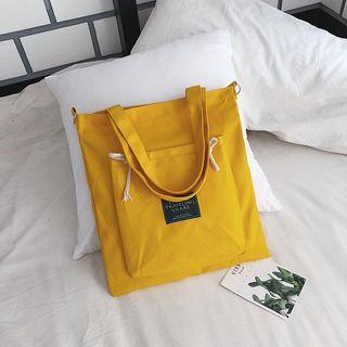 Appliqu  Canvas Tote Bag
