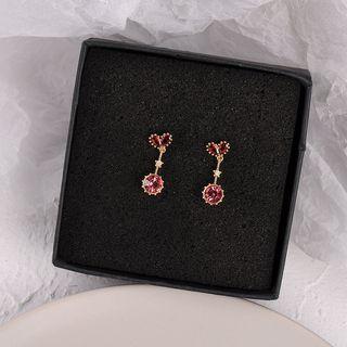 Bead Drop Earring 1 Pair - As Shown In Figure - One Size