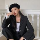 Rib-knit Beret