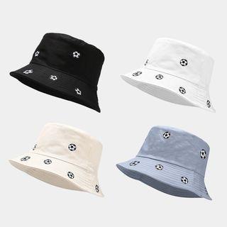 Soccer Embroidered Bucket Hat