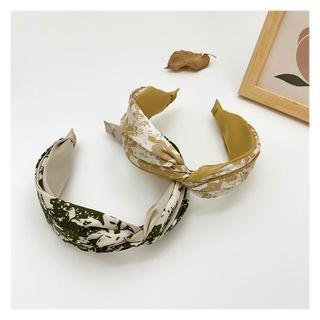 Printed Criss Cross Hair Band