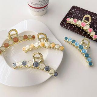 Disc Alloy Resin Hair Clamp