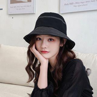 Stitching Detail Bucket Hat