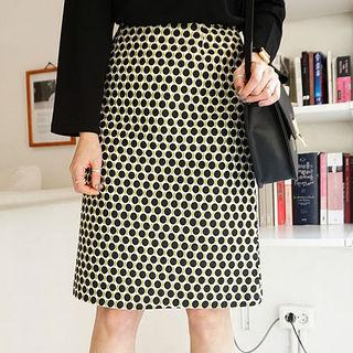 Patterned H-line Skirt