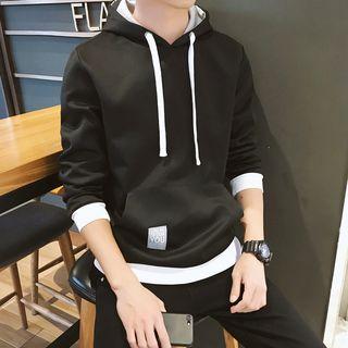 Label Applique Hoodie