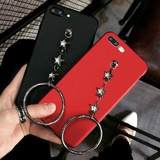 Hoop Star Rhinestone Mobile Case - Iphone 7 / 7 Plus / 6s / 6s Plus