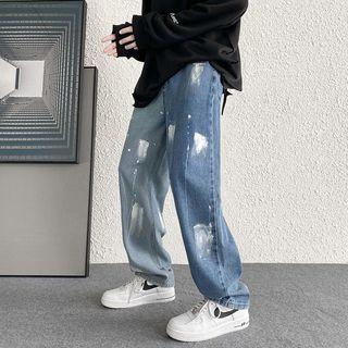 Splatter Baggy Jeans