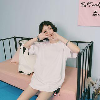 Color-block Short Sleeve Tee