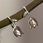 Tulip Alloy Earring 1 Piece - Silver - One Size