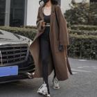 Notch Lapel Midi Coat (various Designs)