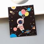Astronaut Embroidered Brooch