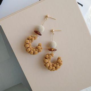 Pom Pom Dangle Earring As Shown In Figure - One Pair