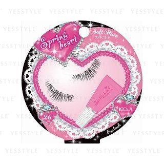 Koji - Spring Heart Eyelash (#26 Soft Flare) 1 Pair