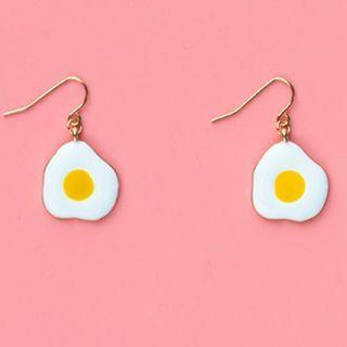 Fried Egg Alloy Dangle Earring