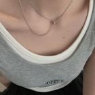 Sterling Silver Chain Necklace Silver - One Size