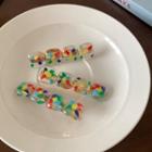 Plastic Hair Clip Green & Red & Blue - One Size