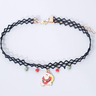 Santa Claus Choker As Shown In Figure - One Size