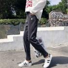 Drawstring Pleuche Sweatpants