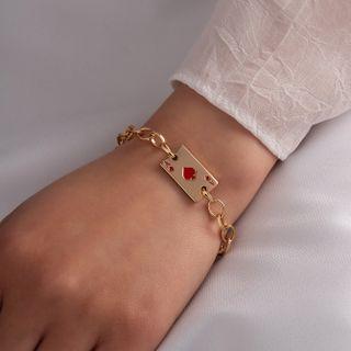 Poker Card Pendant Alloy Necklace / Earring / Bracelet