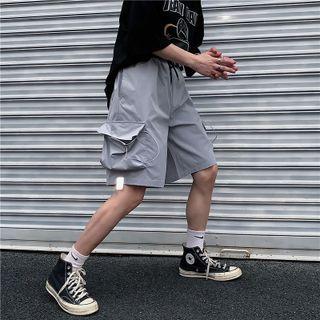 Reflexive Panel Cargo Shorts