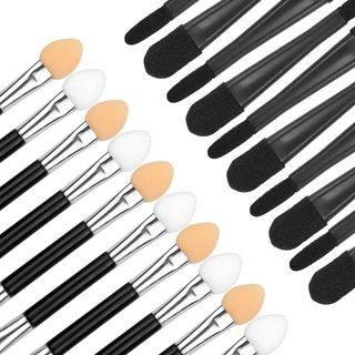 Set Of 10: Eye Shadow Makeup Brush